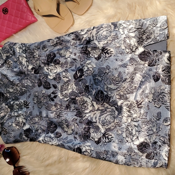 NWT Wild Fable Blue Floral mini dress - Picture 9 of 16